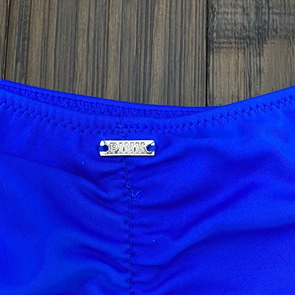 Bright blue scrunch butt swimsuit bottoms - Picture 5 of 5